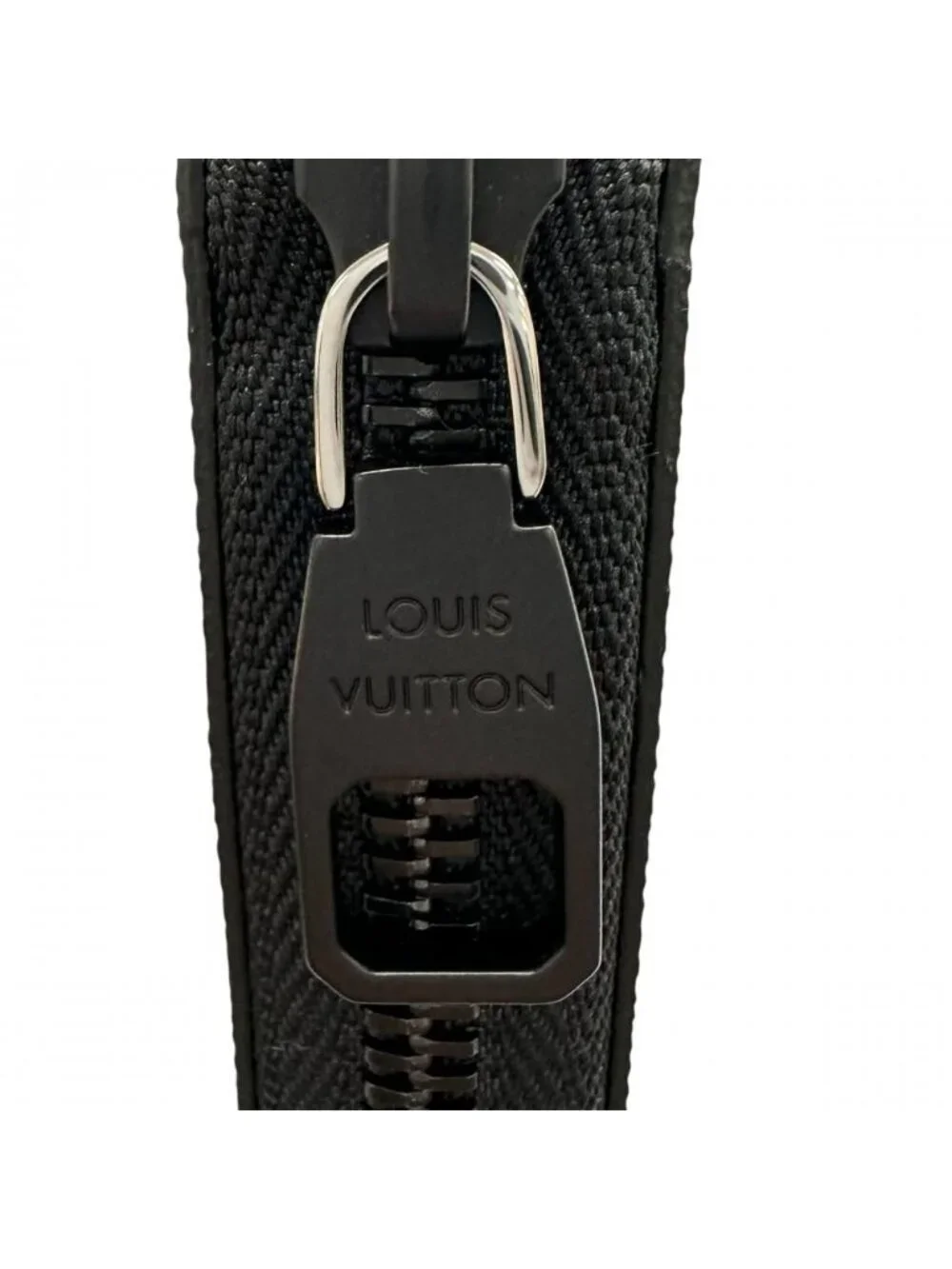Louis Vuitton Wallet Zippy Horizontal Zip Around Leather Monogram Midnight
